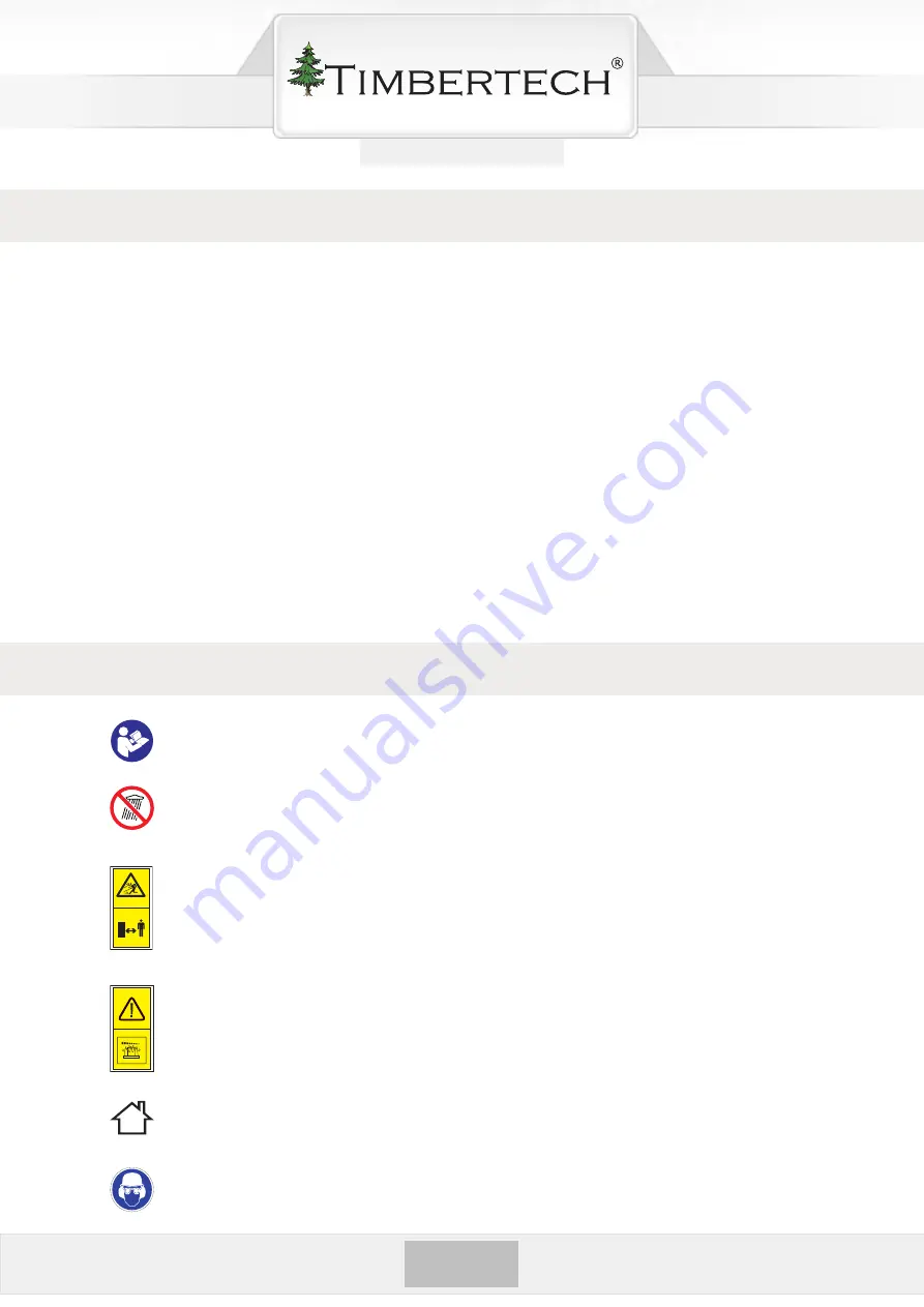 Timbertech RSSR01 Original Instruction Manual Download Page 2