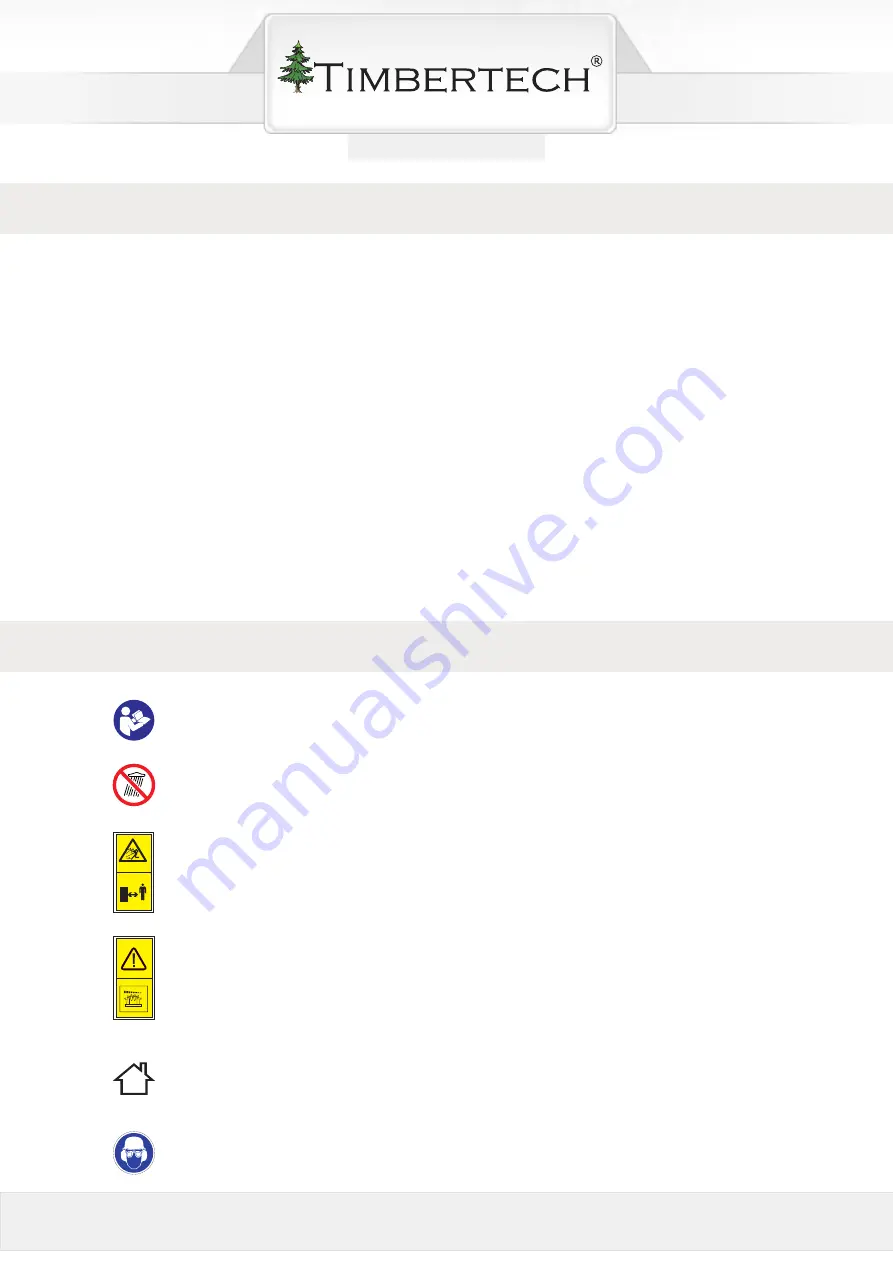 Timbertech RSSR01 Original Instruction Manual Download Page 21