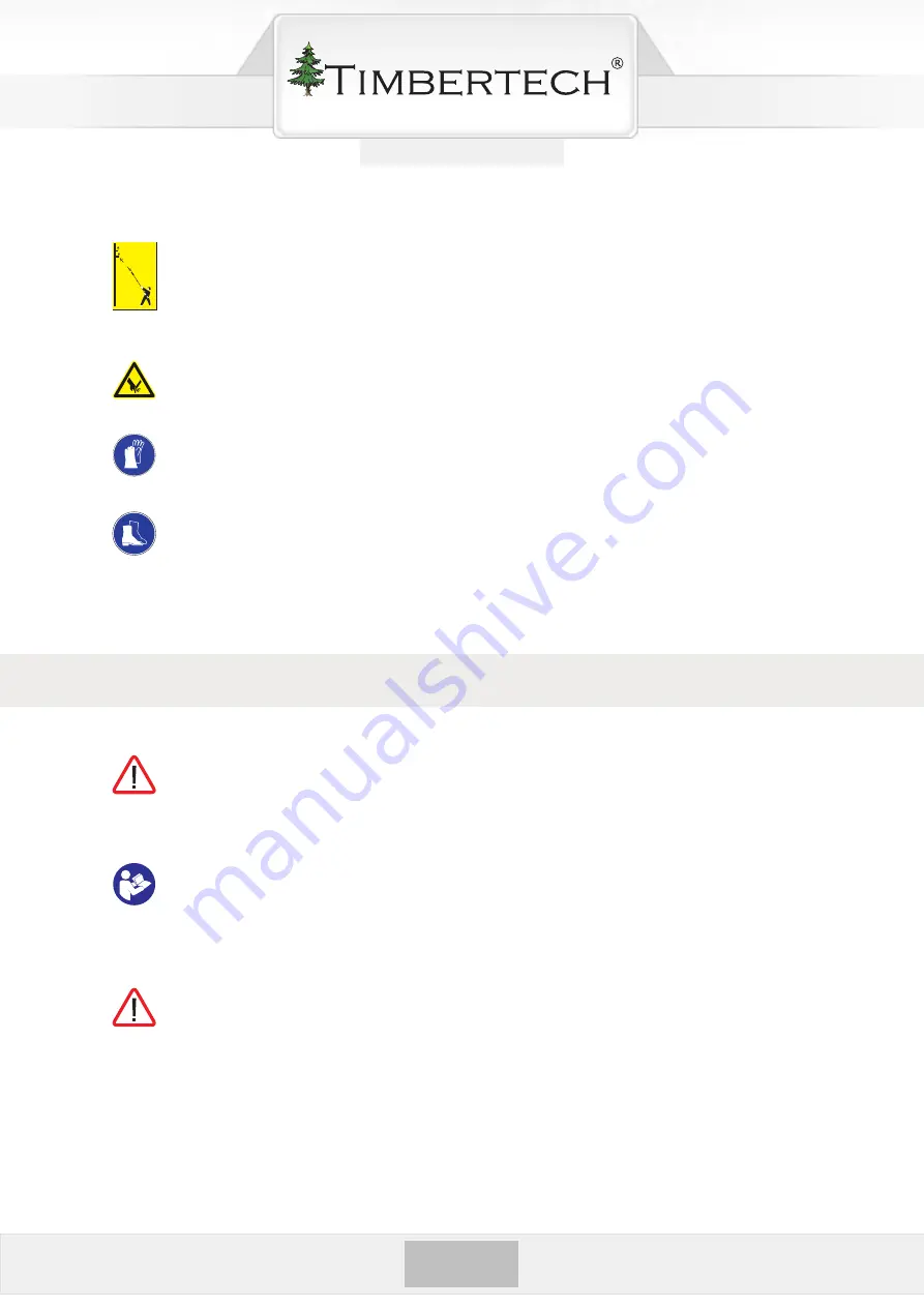 Timbertech RSSR01 Original Instruction Manual Download Page 41