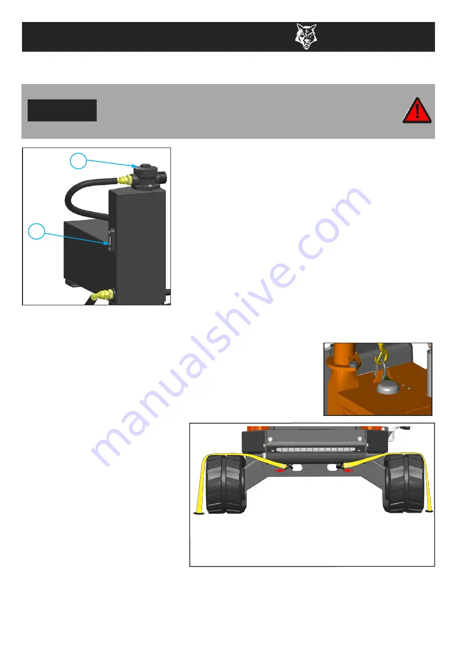 Timberwolf TW 280TFTR Instruction Manual Download Page 25