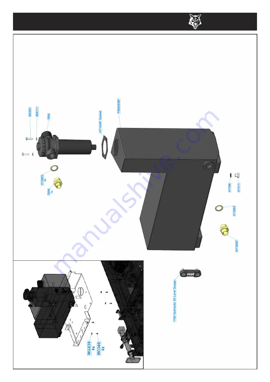 Timberwolf TW 280TFTR Instruction Manual Download Page 60