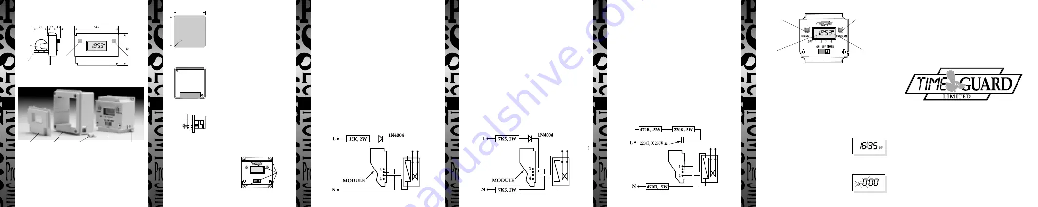 Time Guard PanelMASTER EMU11 Installation & Operating Instructions Manual Download Page 3