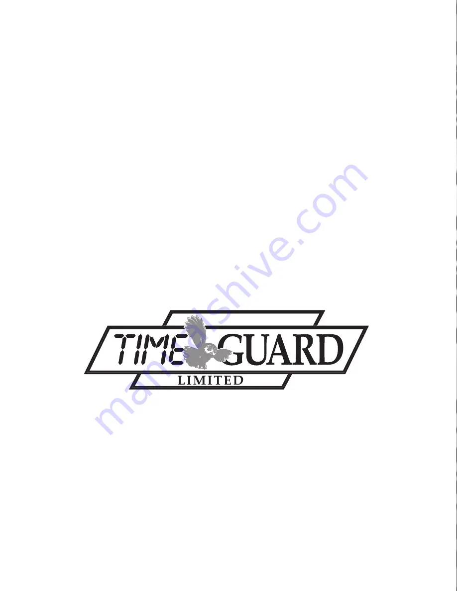 Time Guard TGAM25 Скачать руководство пользователя страница 8