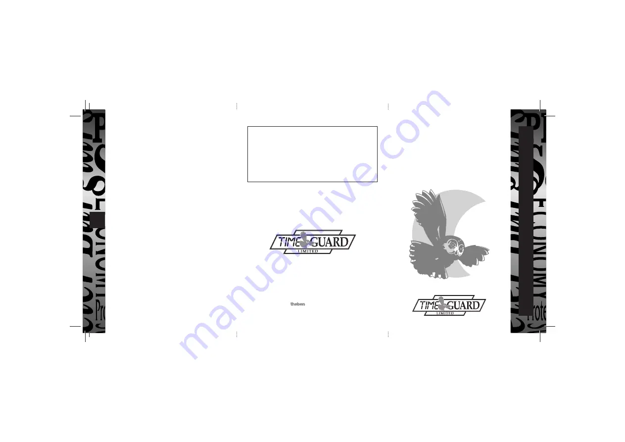 Time Guard TS900B Operating Instructions Manual Download Page 6