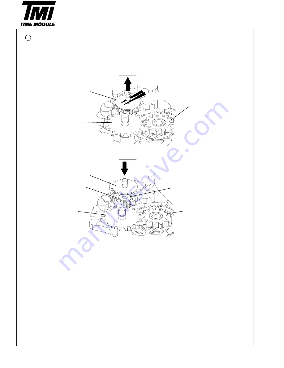 Time Module Cal.VJ12A/B Technical Manual & Parts Catalogue Download Page 9