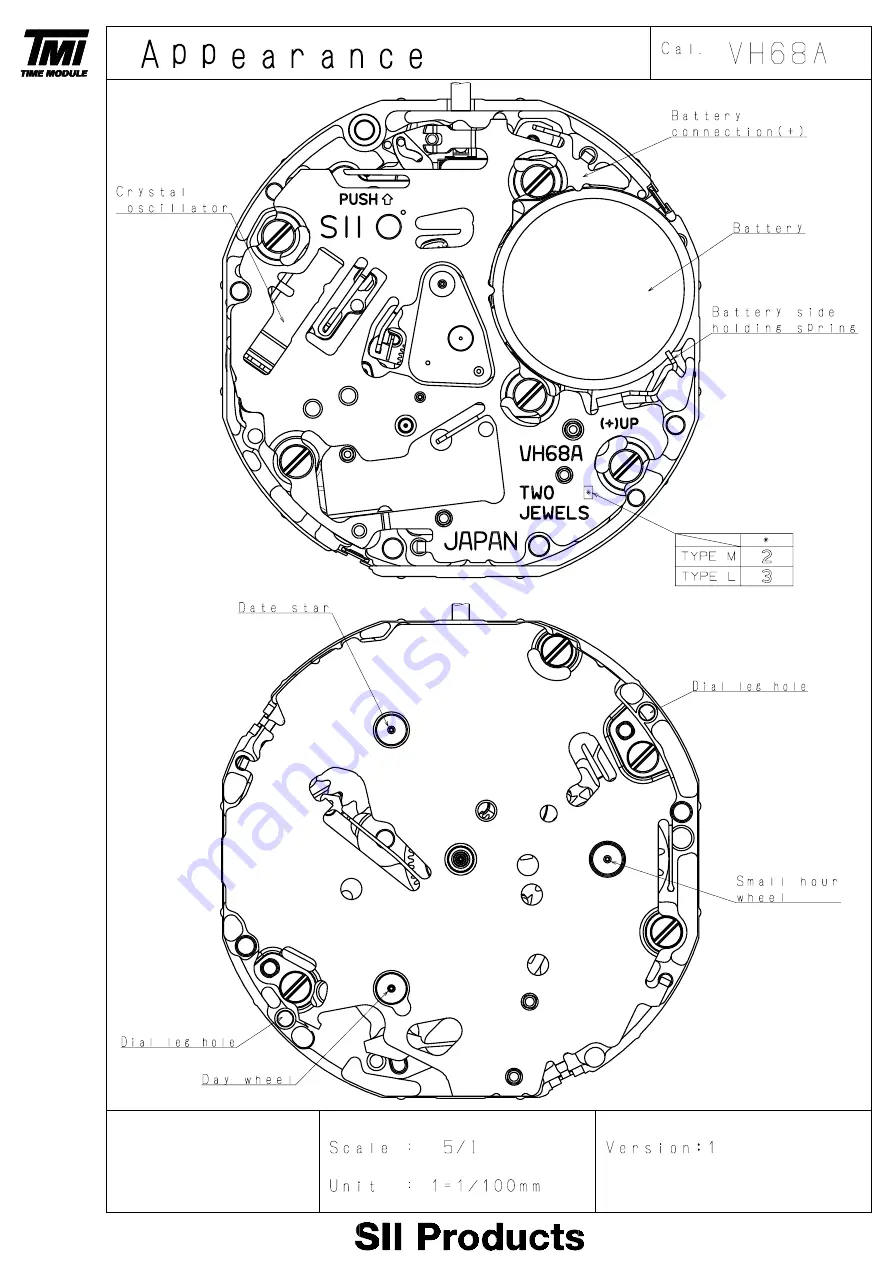 Time Module VH31A1 Technical Manual Download Page 4