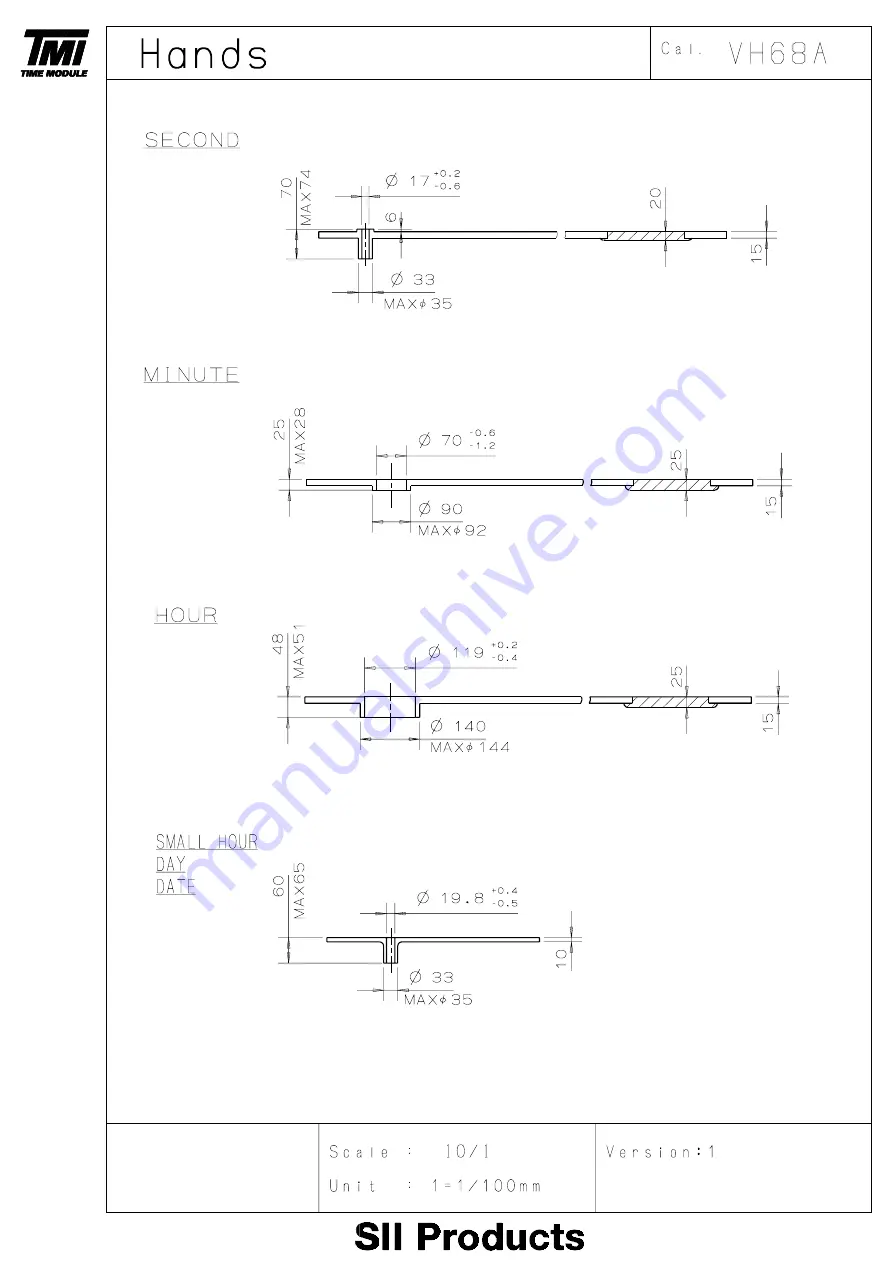 Time Module VH31A1 Technical Manual Download Page 13