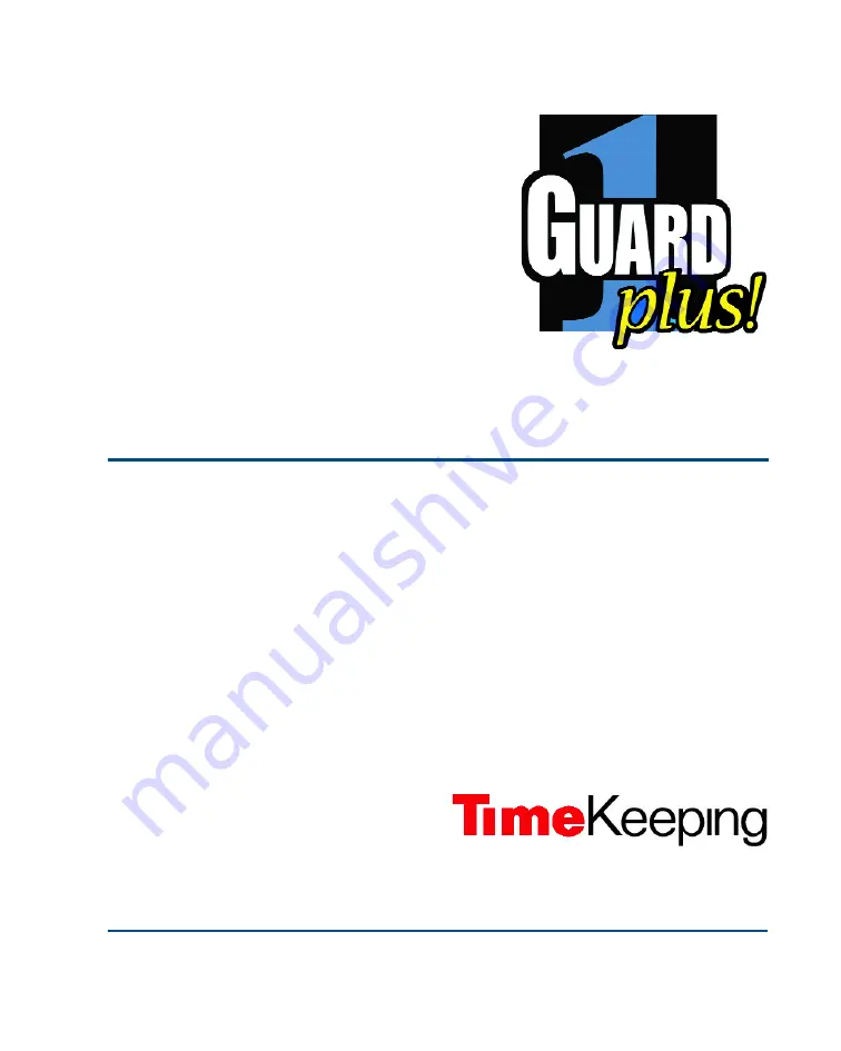 TimeKeeping GUARD1 PLUS Скачать руководство пользователя страница 2