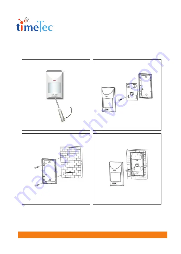 TimeTec PIR/Motion Sensor Скачать руководство пользователя страница 6