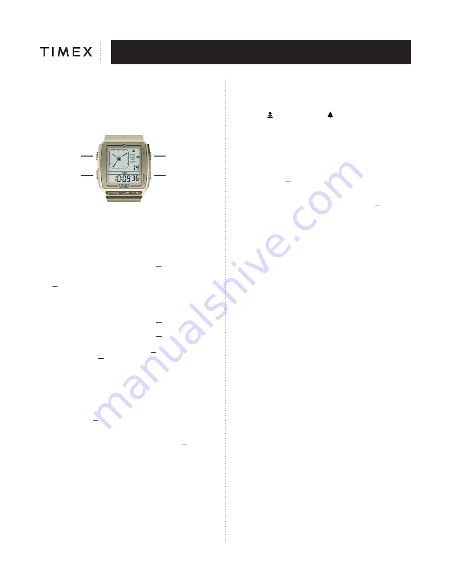 Timex 04k-096000 Manual Download Page 16