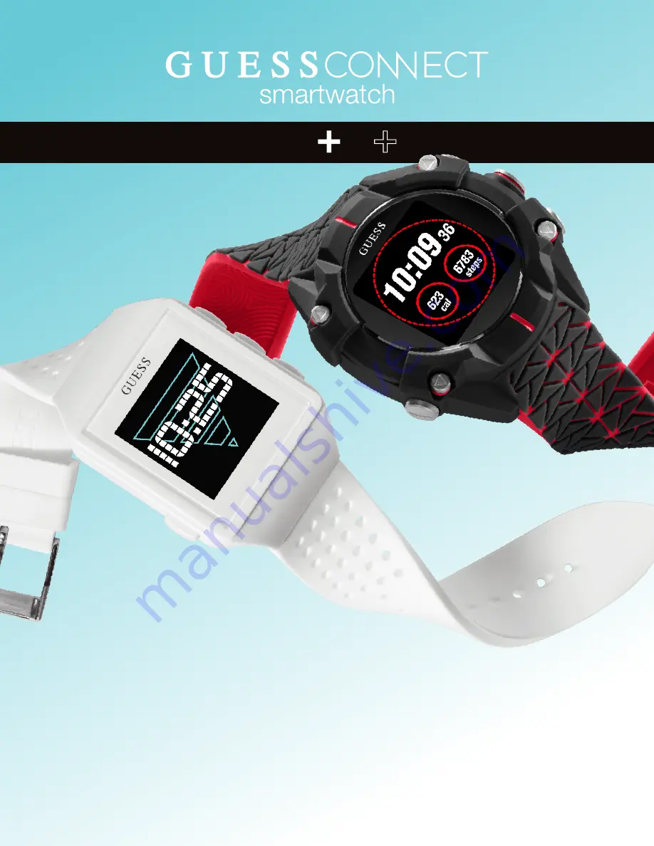 Timex Guess Connect Digital+ Скачать руководство пользователя страница 1