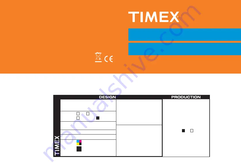 Timex HEALTH TOUCH W265 Instruction Book Download Page 1