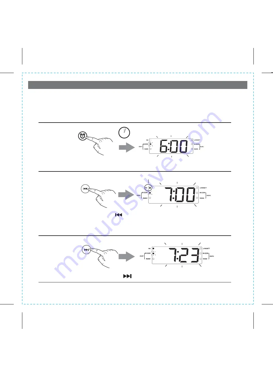 Timex T231Y Quick Start Manual Download Page 7