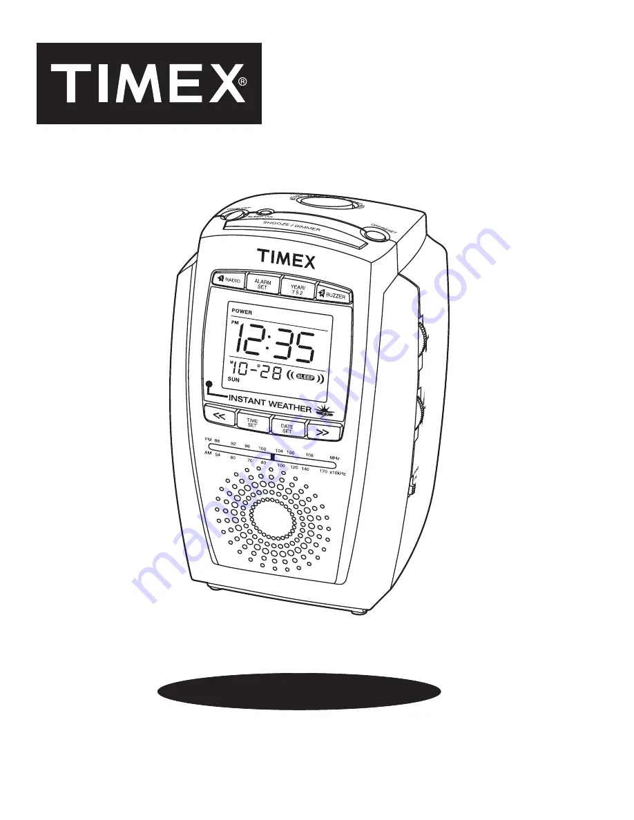 Timex T248T Скачать руководство пользователя страница 1