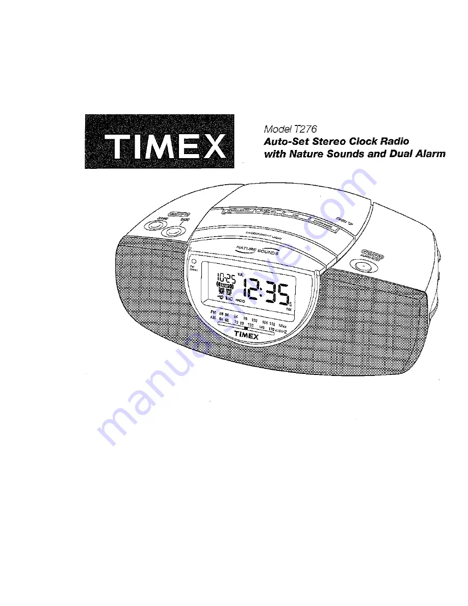 Timex T276 User Manual Download Page 1