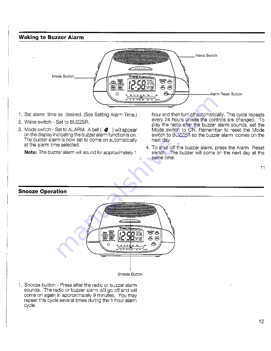 Timex T433 Product Manual Download Page 6