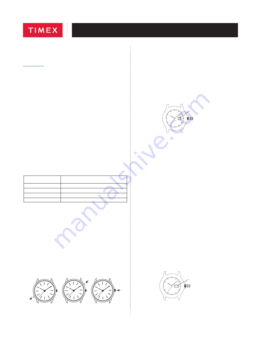 Timex W217 NA User Manual Download Page 14