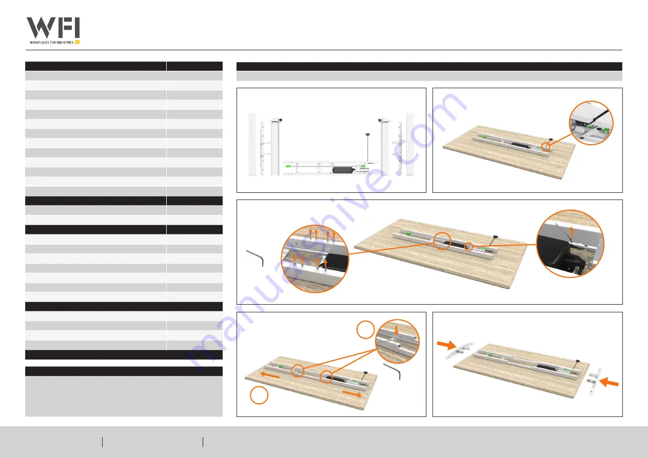 Timotion TEK05 Assembly Manual Download Page 1