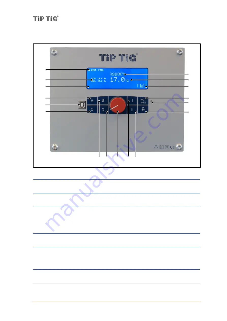 TIP TIG TIG 500 COMPACT Скачать руководство пользователя страница 21