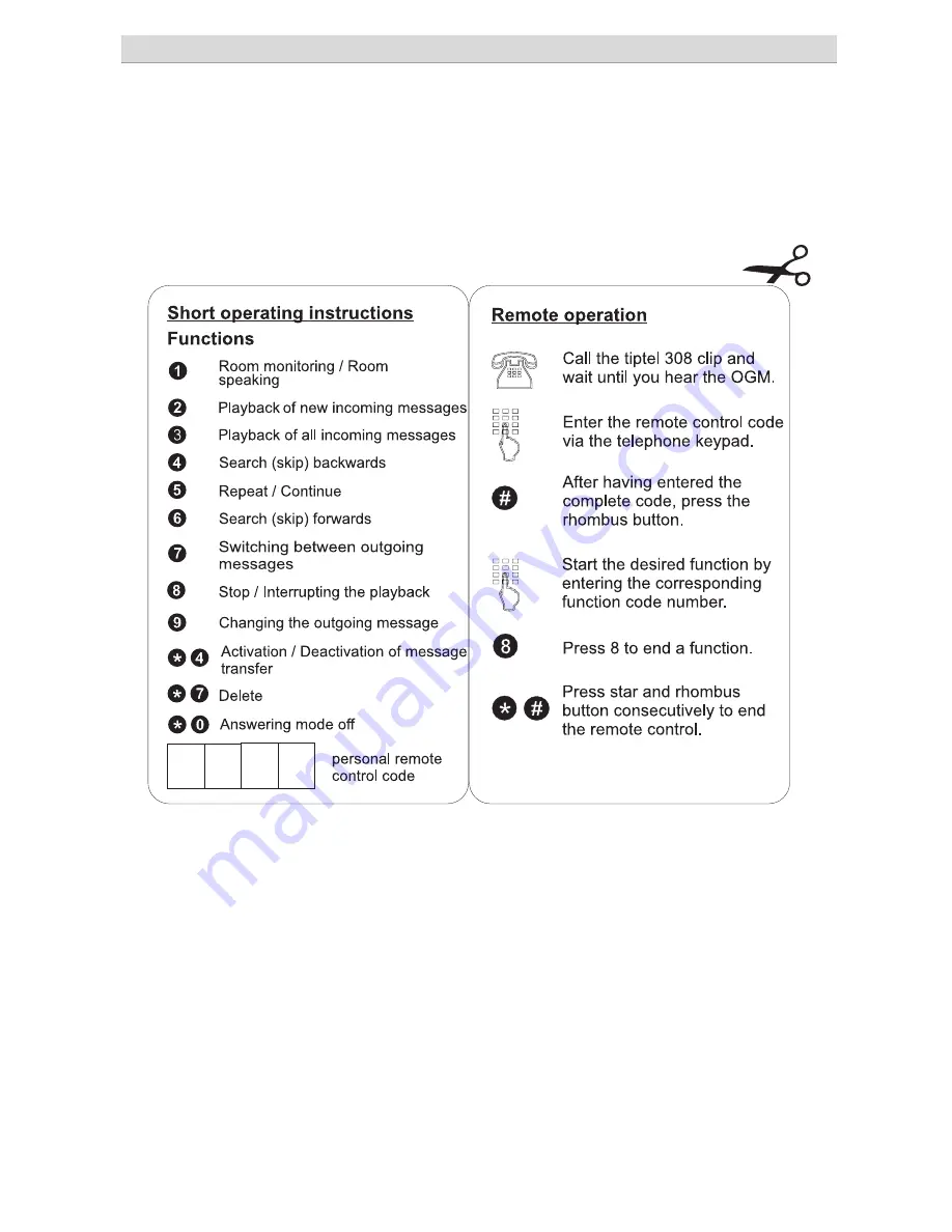 TIPTEL 332 SD Operating Instructions Manual Download Page 43