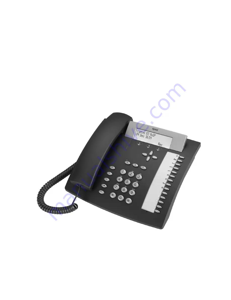 TIPTEL 83 VoIP Скачать руководство пользователя страница 1