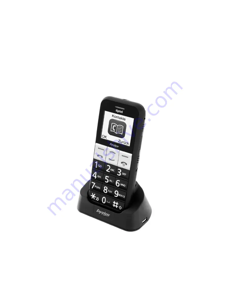 TIPTEL Ergophone 6070 Operating Instructions Manual Download Page 1