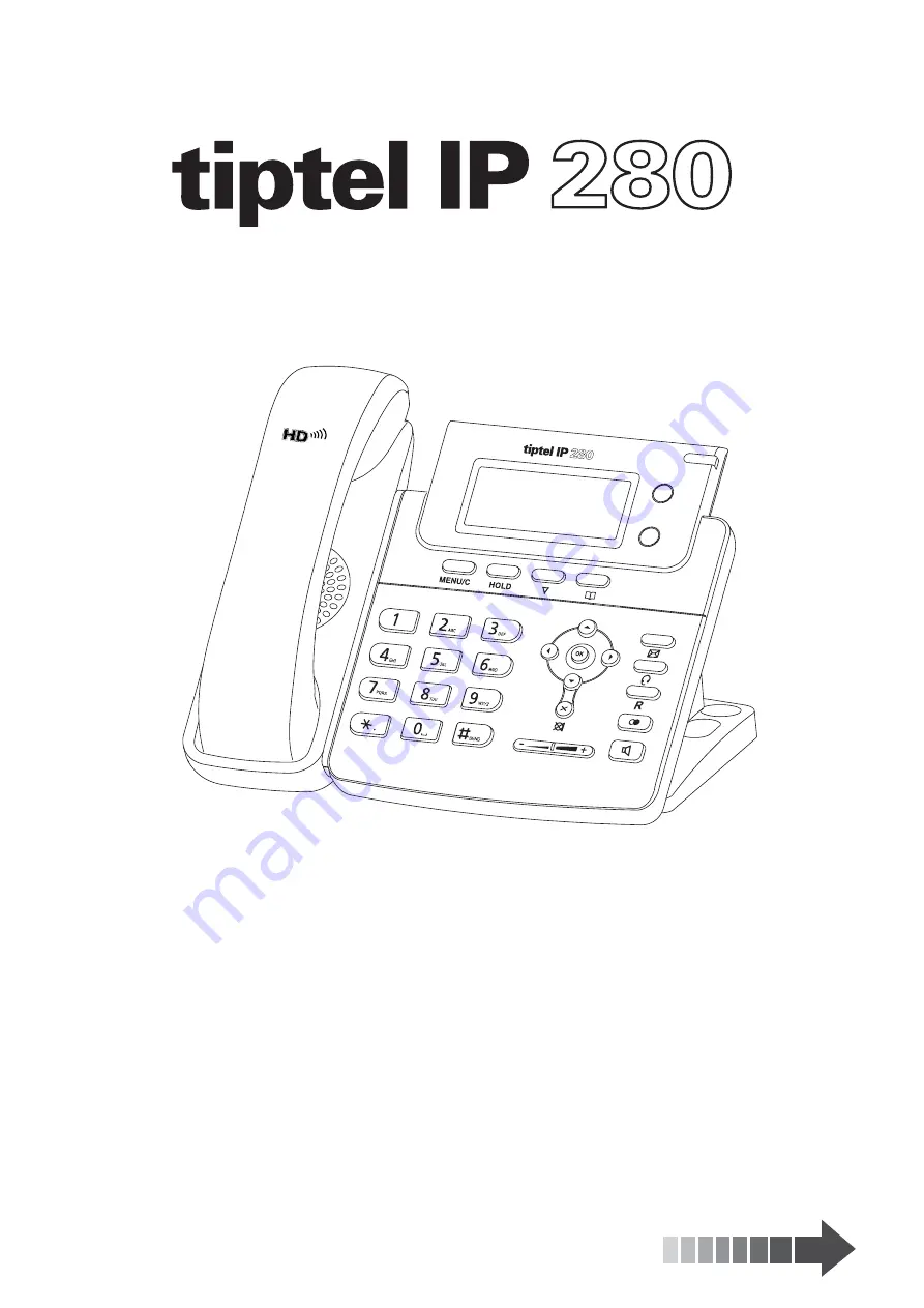 TIPTEL IP 280 Quick Installation Manual Download Page 1