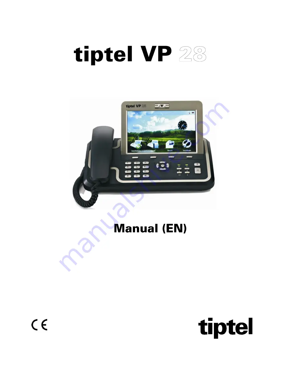 TIPTEL VP 28 Manual Download Page 1