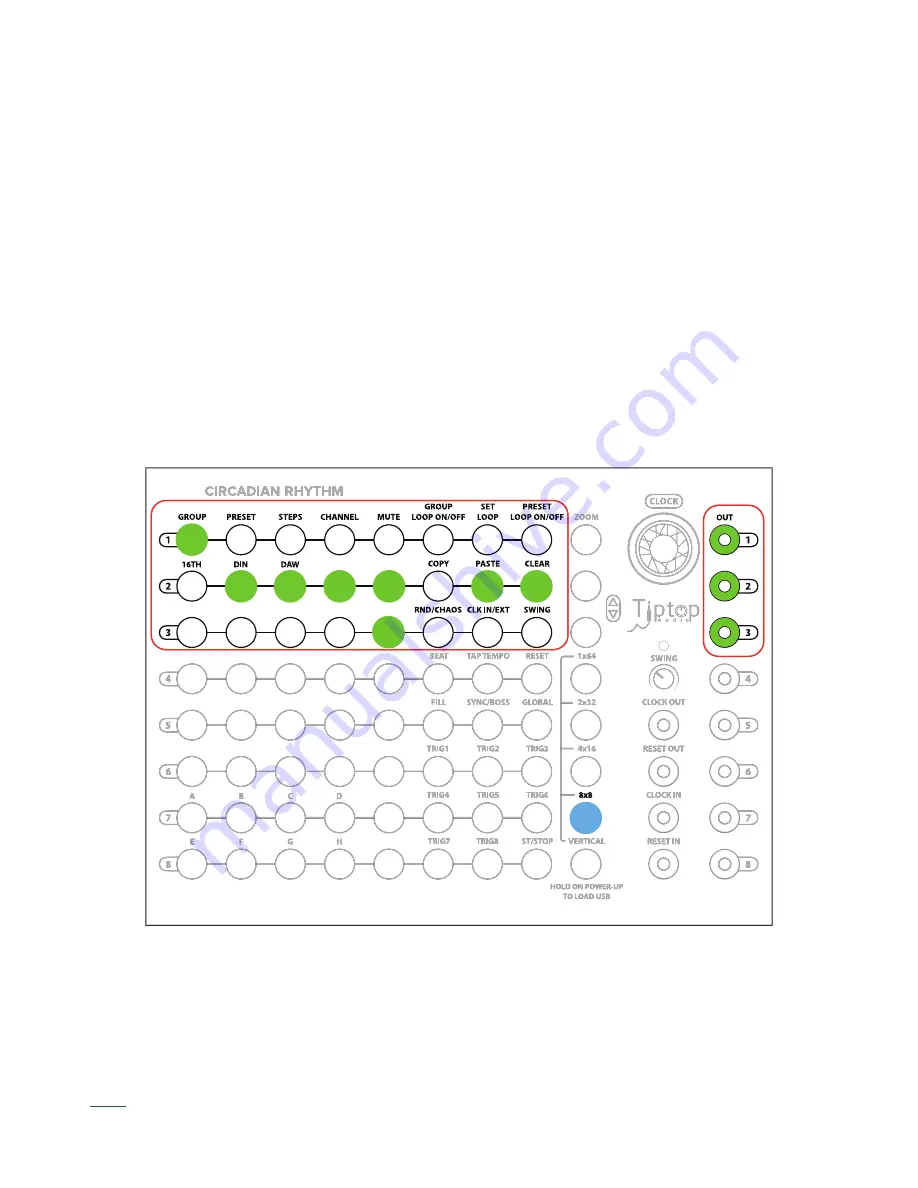 Tiptop Audio CIRCADIAN RHYTHMS User Manual Download Page 11