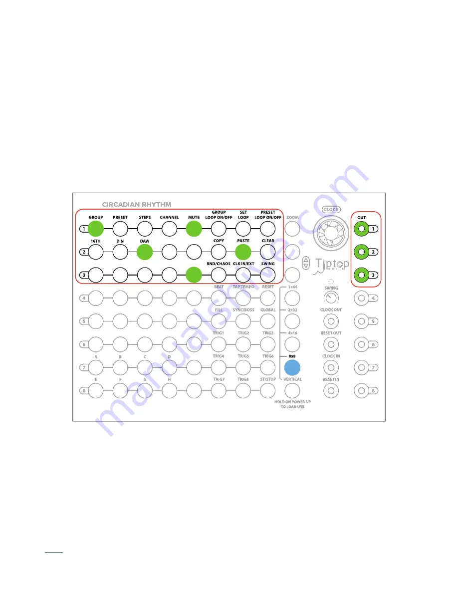 Tiptop Audio CIRCADIAN RHYTHMS User Manual Download Page 15