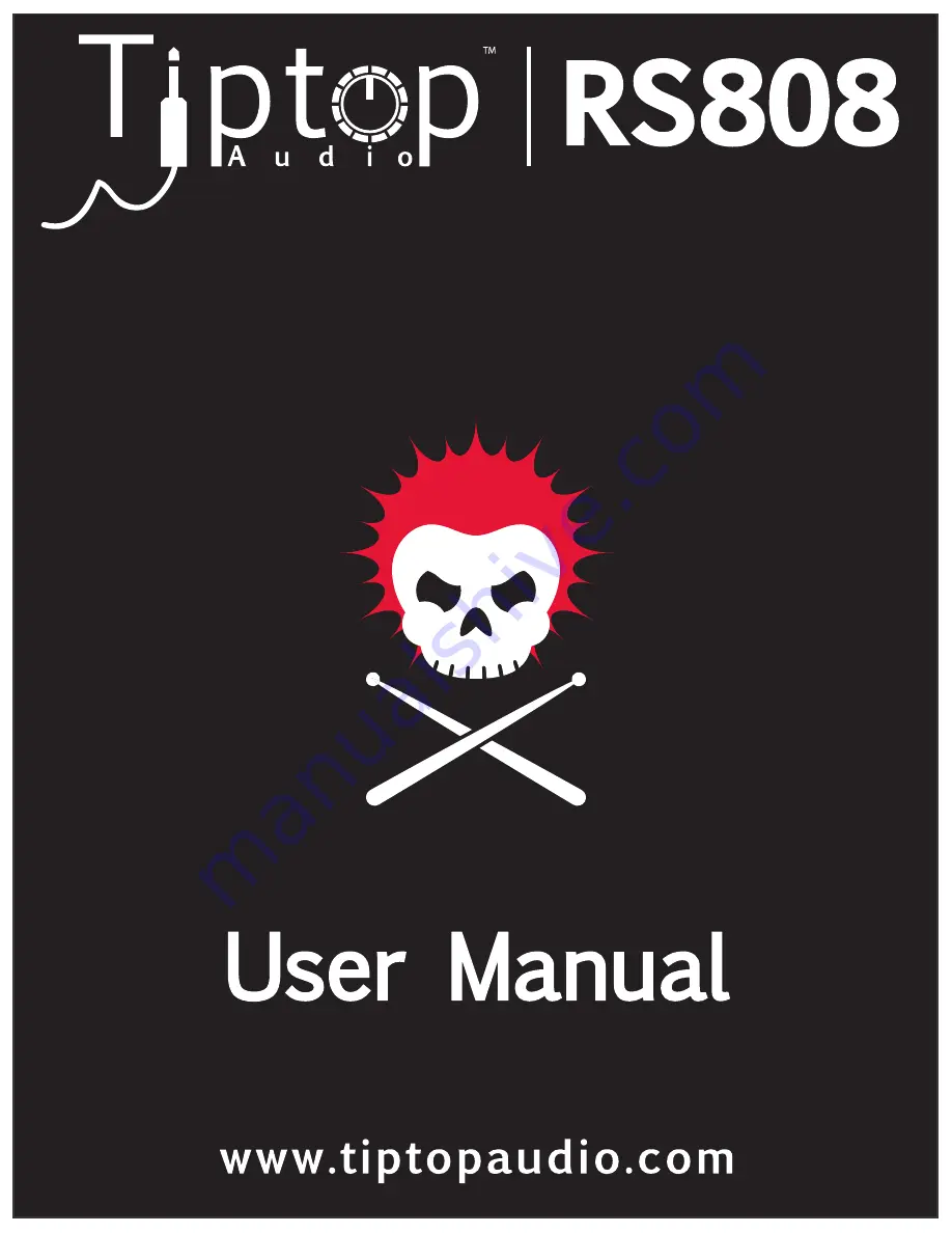 Tiptop Audio RS808 User Manual Download Page 1