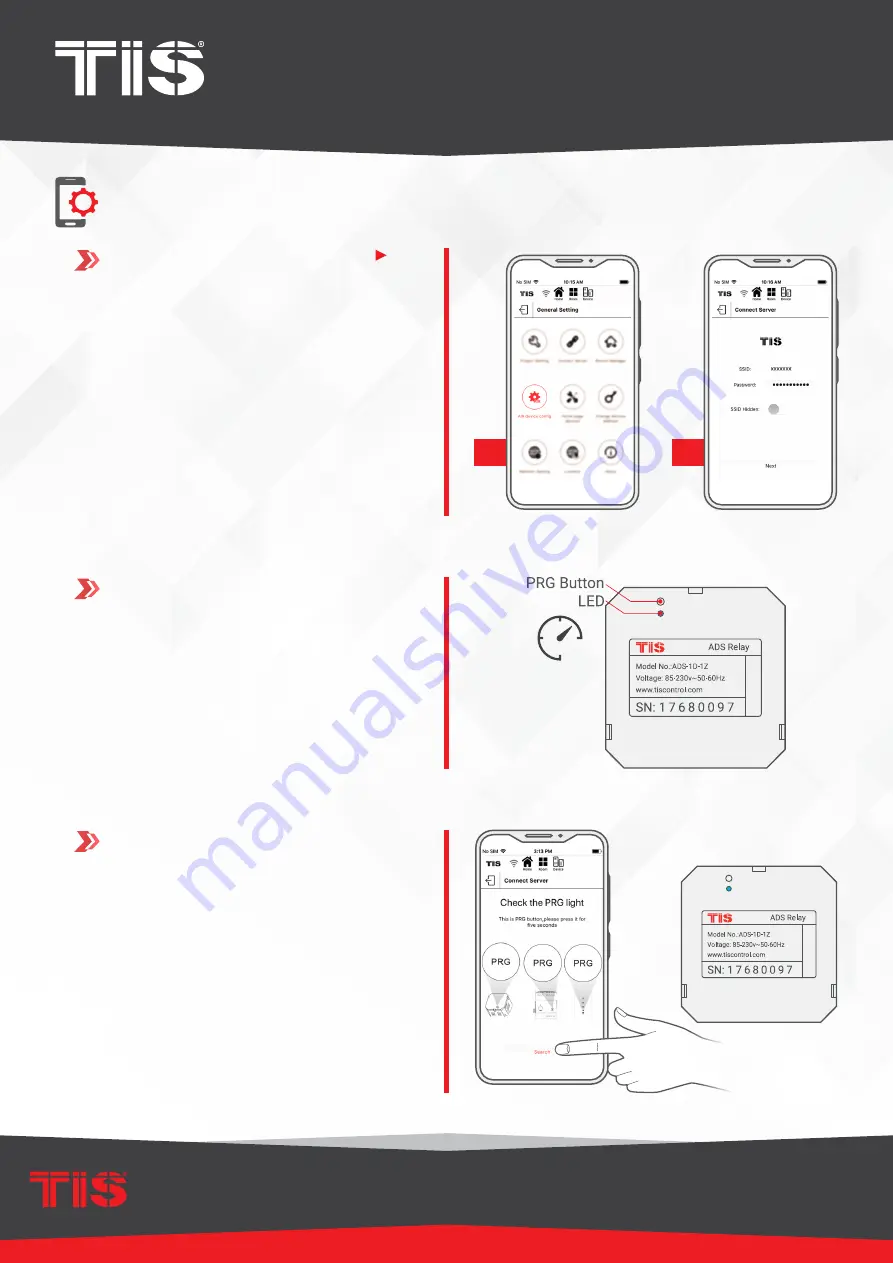 TIS ADS-1D-1Z Installation Manual Download Page 8