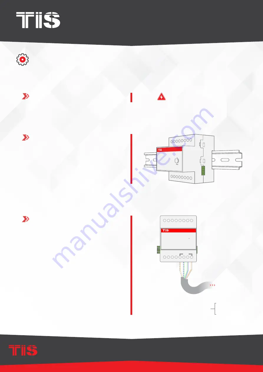 TIS P.S-24V-1.5A Installation Manual Download Page 3