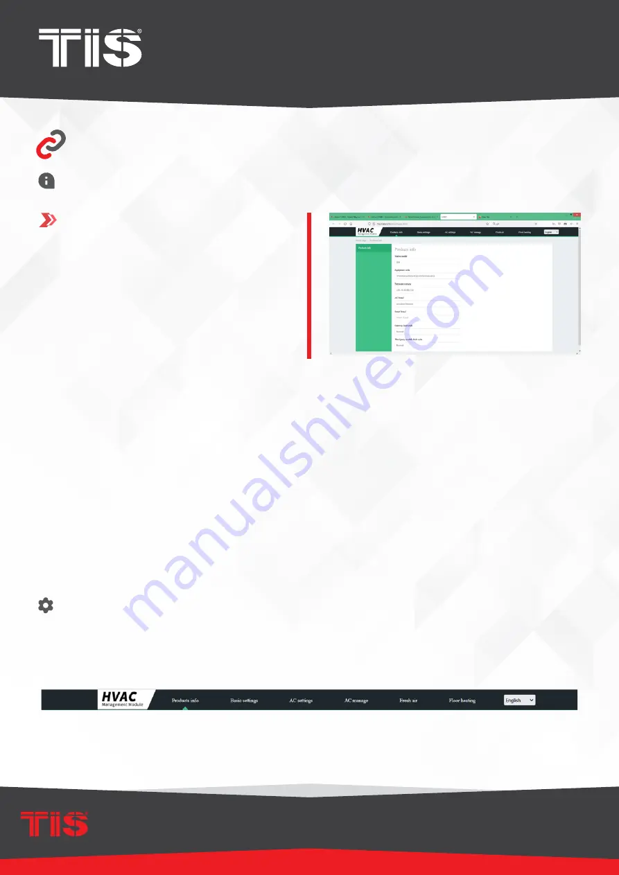 TIS TIS-VRF-AC Installation Manual Download Page 12