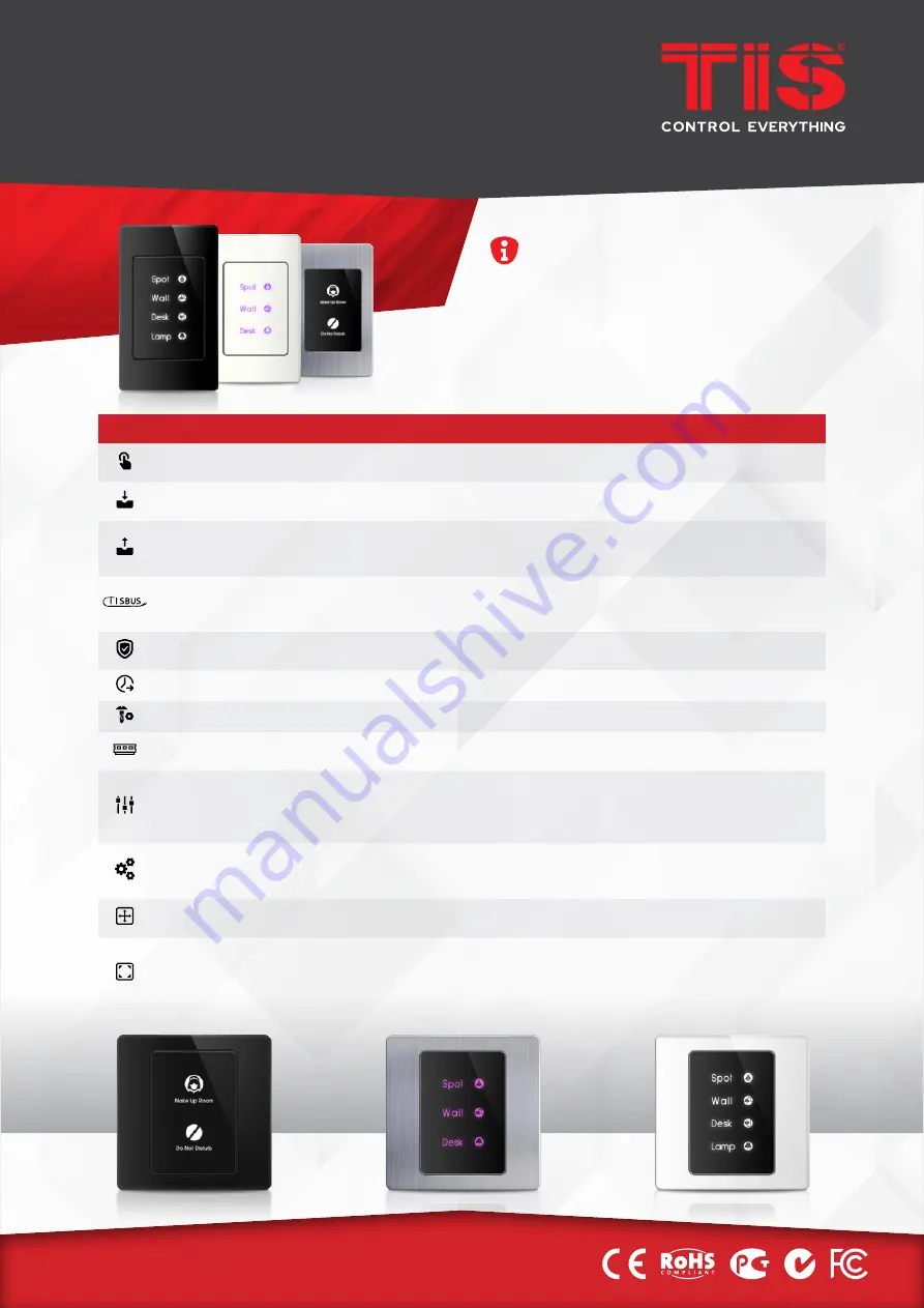 TIS TIT-2G-BUS-K Installation Manual Download Page 1