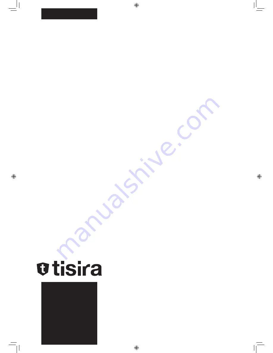 Tisira TCK30 User Manual Download Page 1