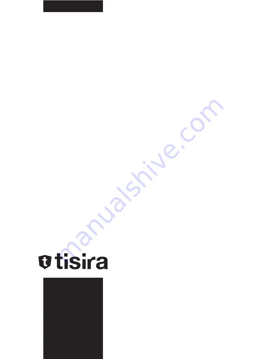 Tisira TS60SS User Manual Download Page 1