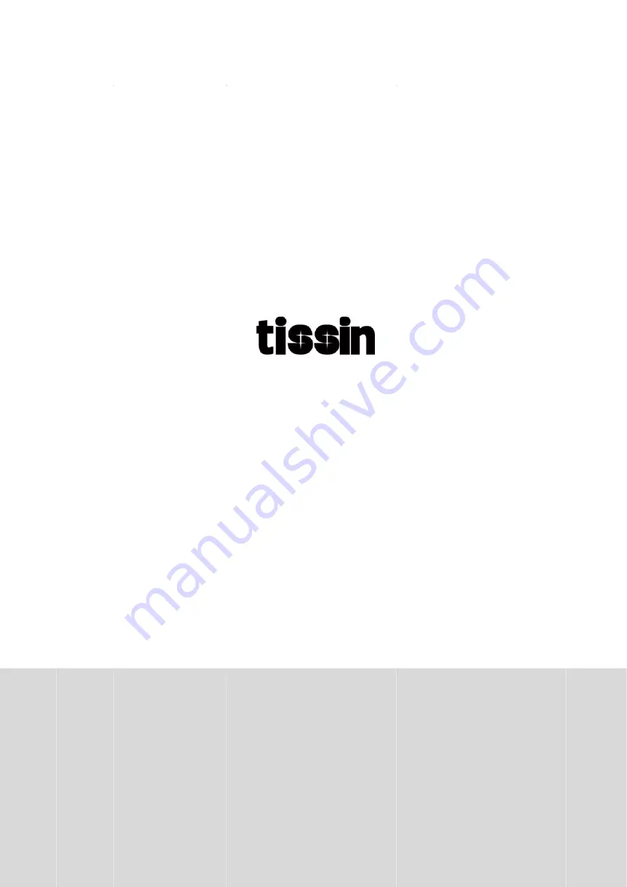 tissin TS600 Series Instruction Manual Download Page 36