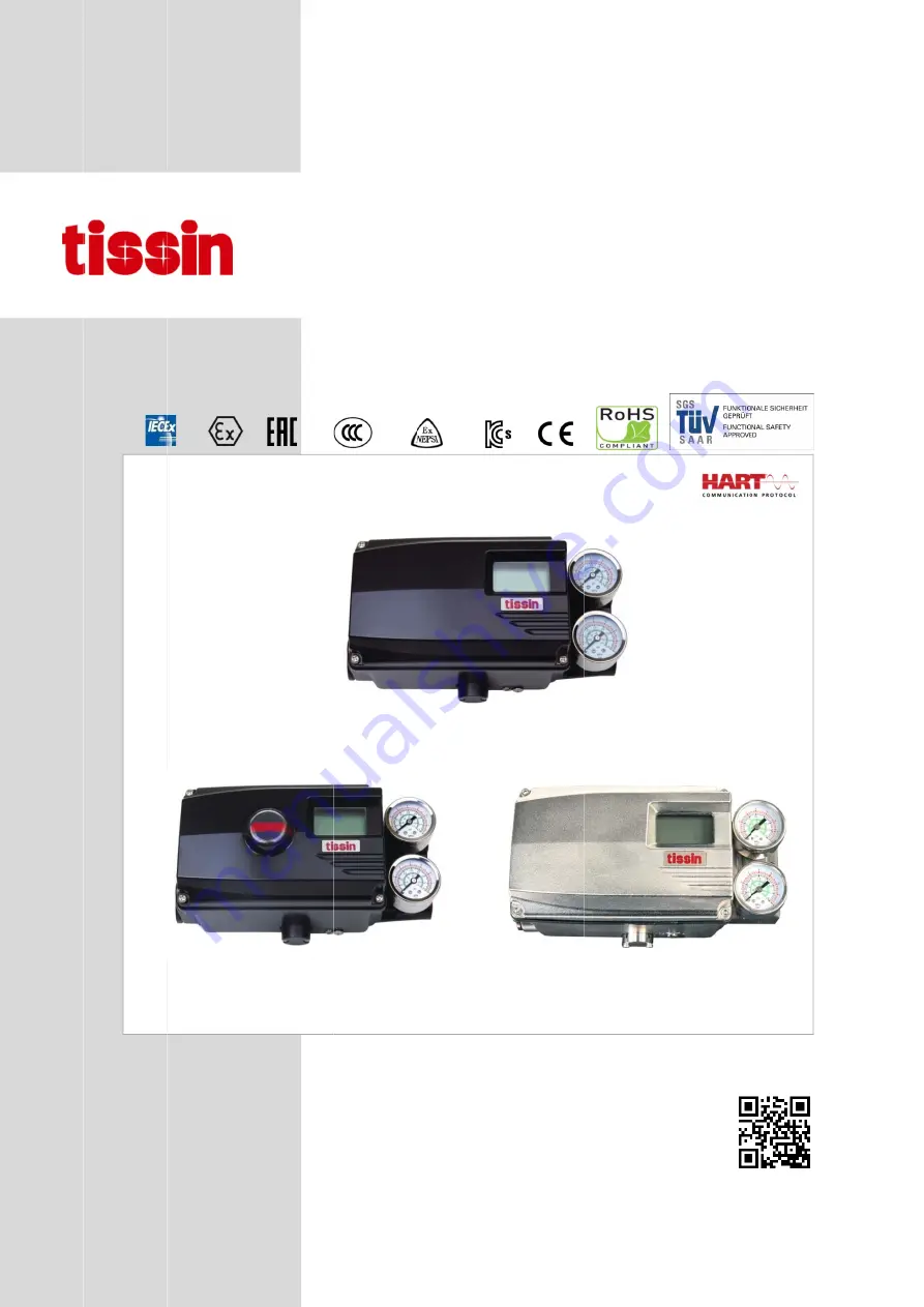 tissin TS800 Series Instruction Manual Download Page 1