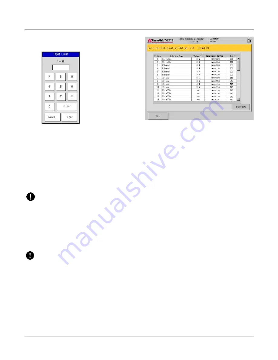 Tissue-Tek VIP 6 AI Operating Manual Download Page 40