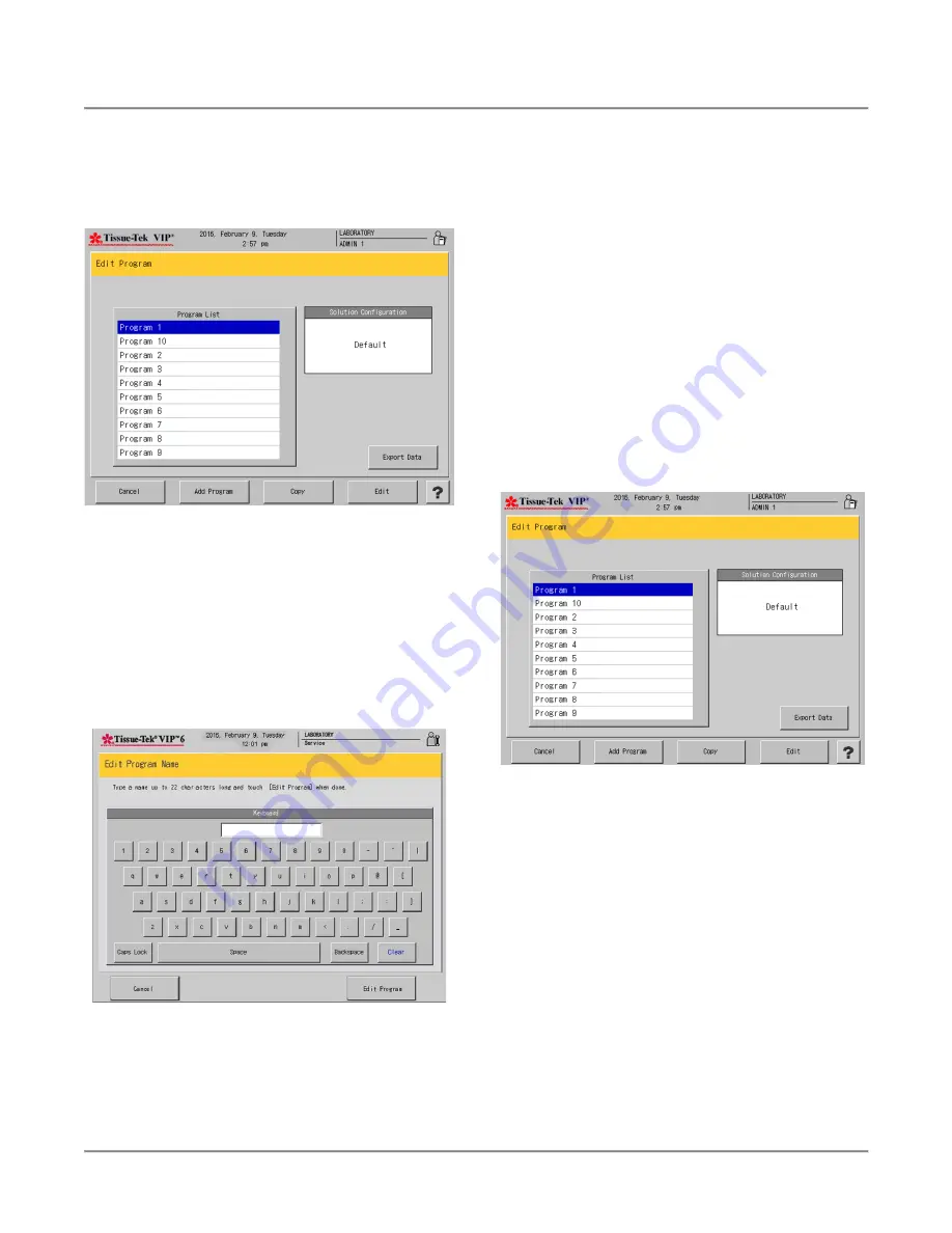 Tissue-Tek VIP 6 AI Operating Manual Download Page 41