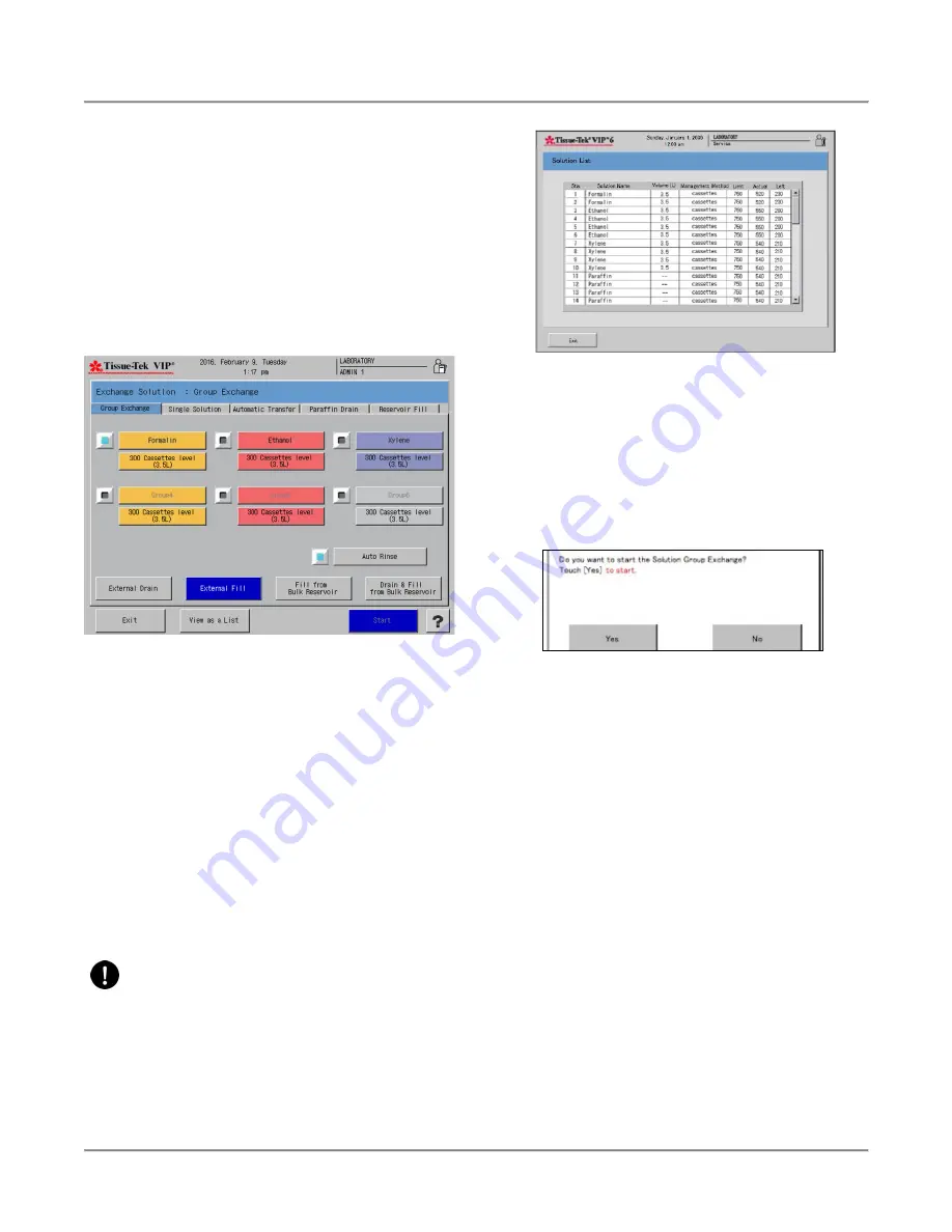 Tissue-Tek VIP 6 AI Operating Manual Download Page 52