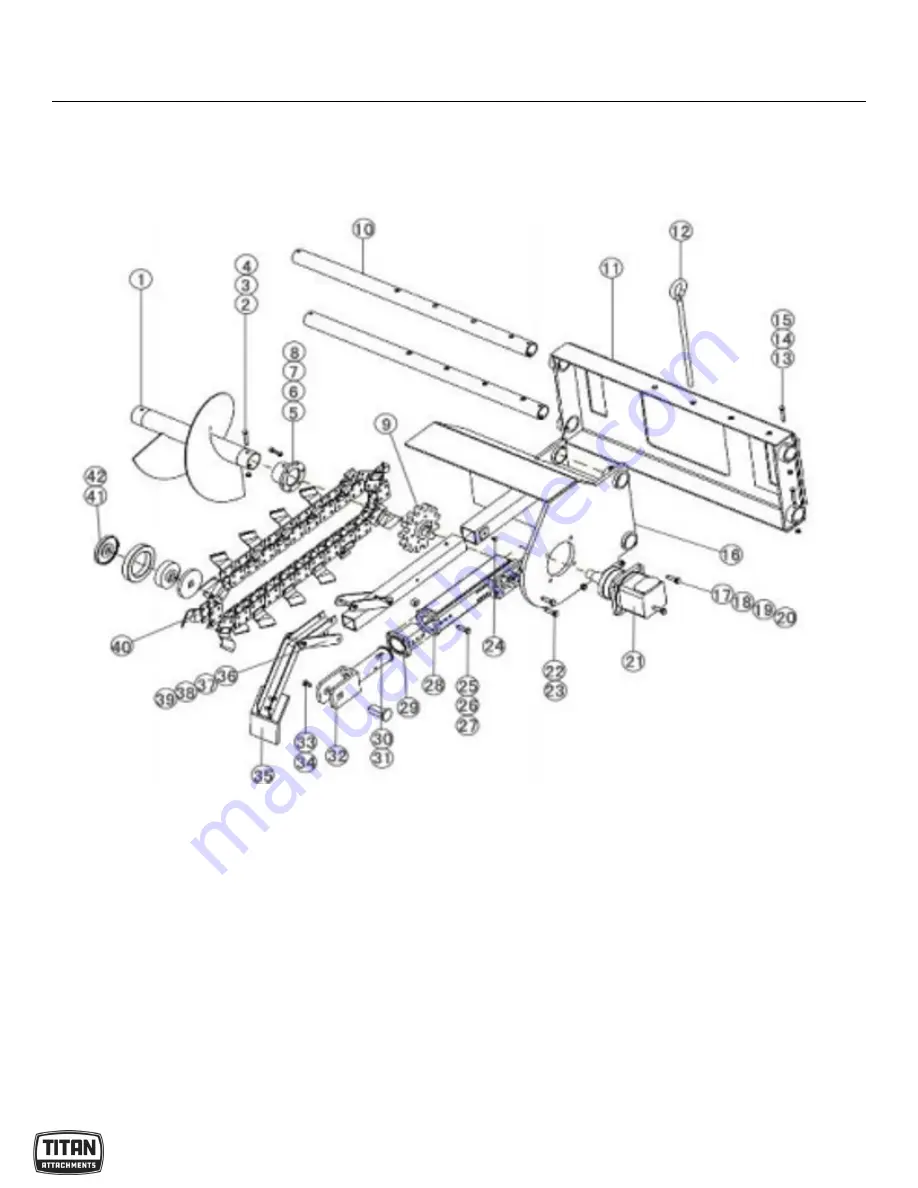 Titan Attachments 191503 Owner'S Manual Download Page 8