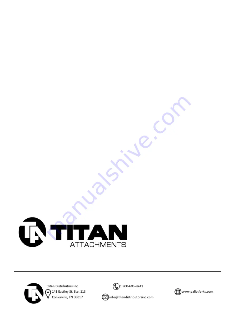 Titan Attachments MULTIH Скачать руководство пользователя страница 4