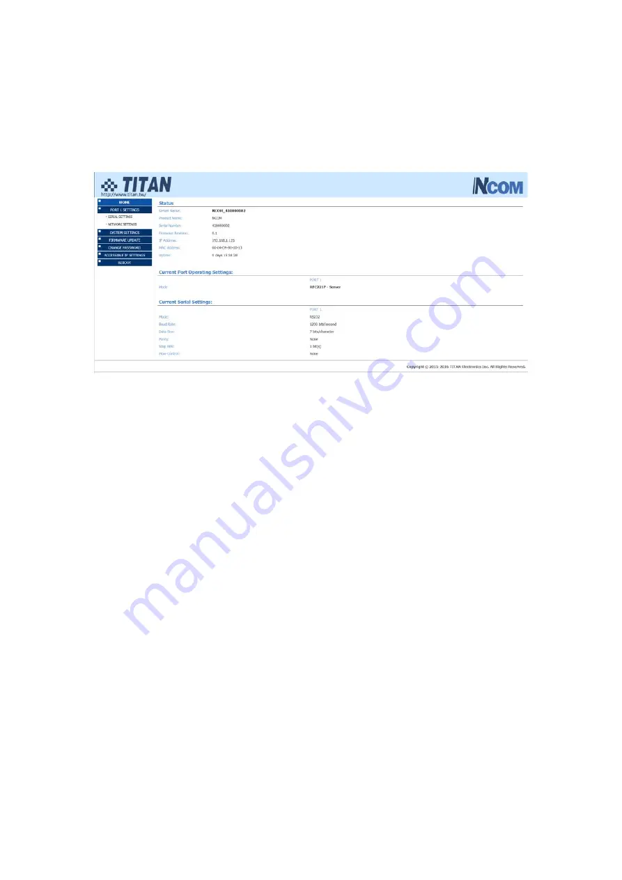 Titan Electronics 1XX-M Series User Manual Download Page 19