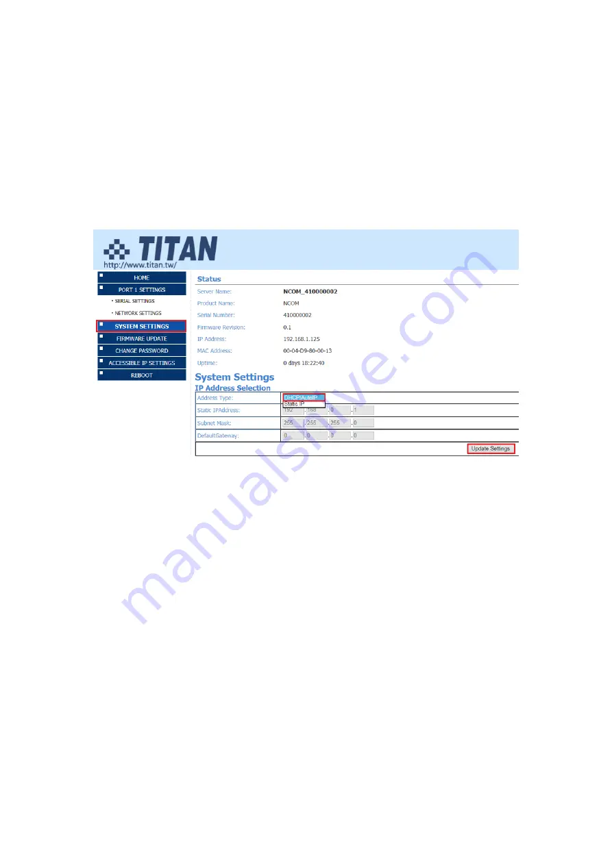 Titan Electronics 1XX-M Series User Manual Download Page 20