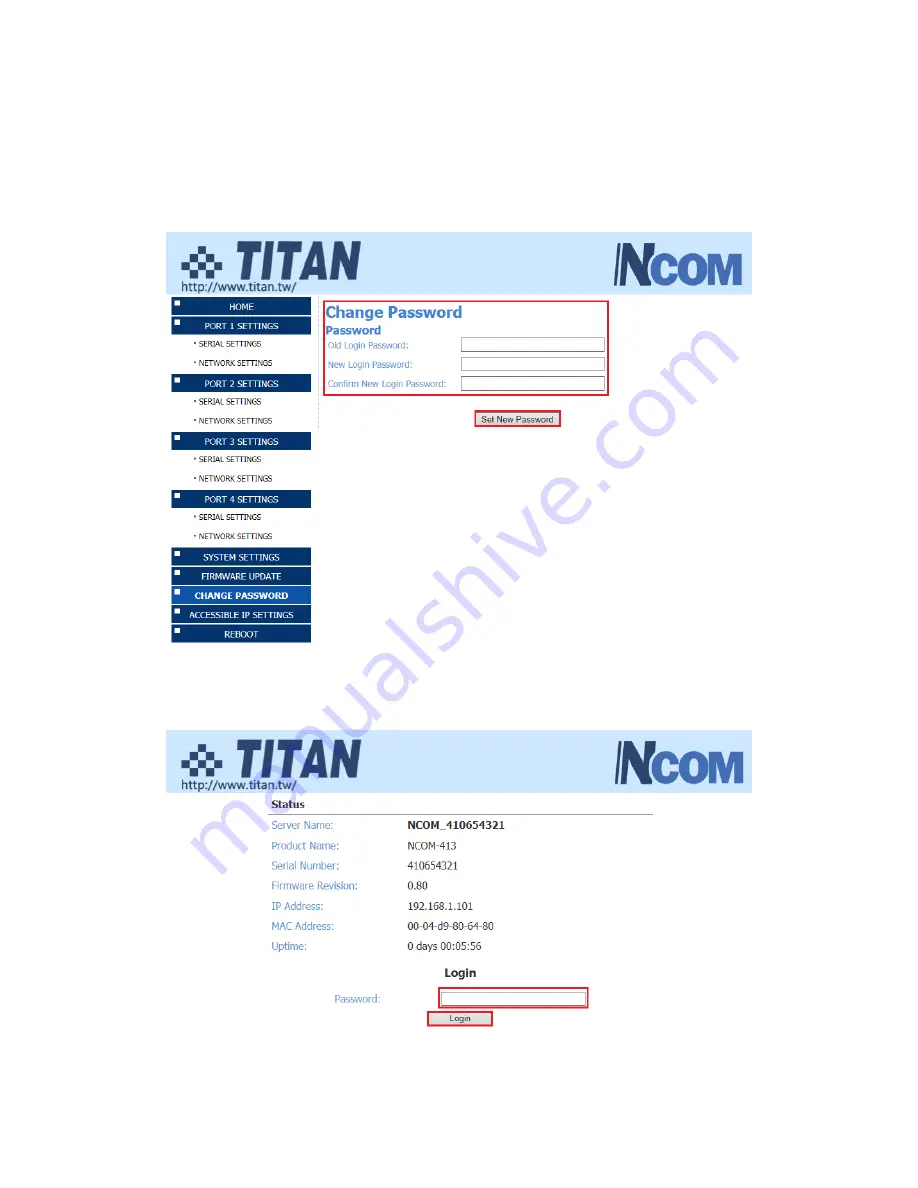 Titan Electronics NCOM SERIAL 4XX Series Скачать руководство пользователя страница 39