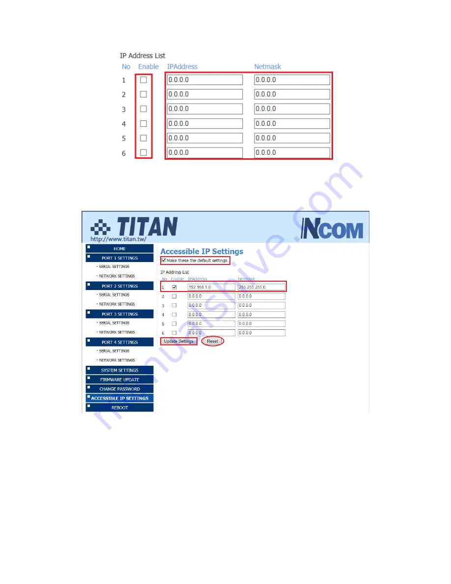 Titan Electronics NCOM SERIAL 4XX Series Скачать руководство пользователя страница 42