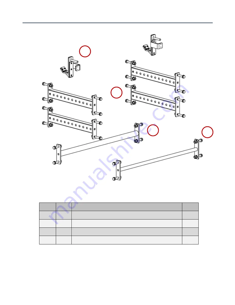 Titan Fitness 2T3UP82 NVY-T3SB24 Operator'S Manual Download Page 3