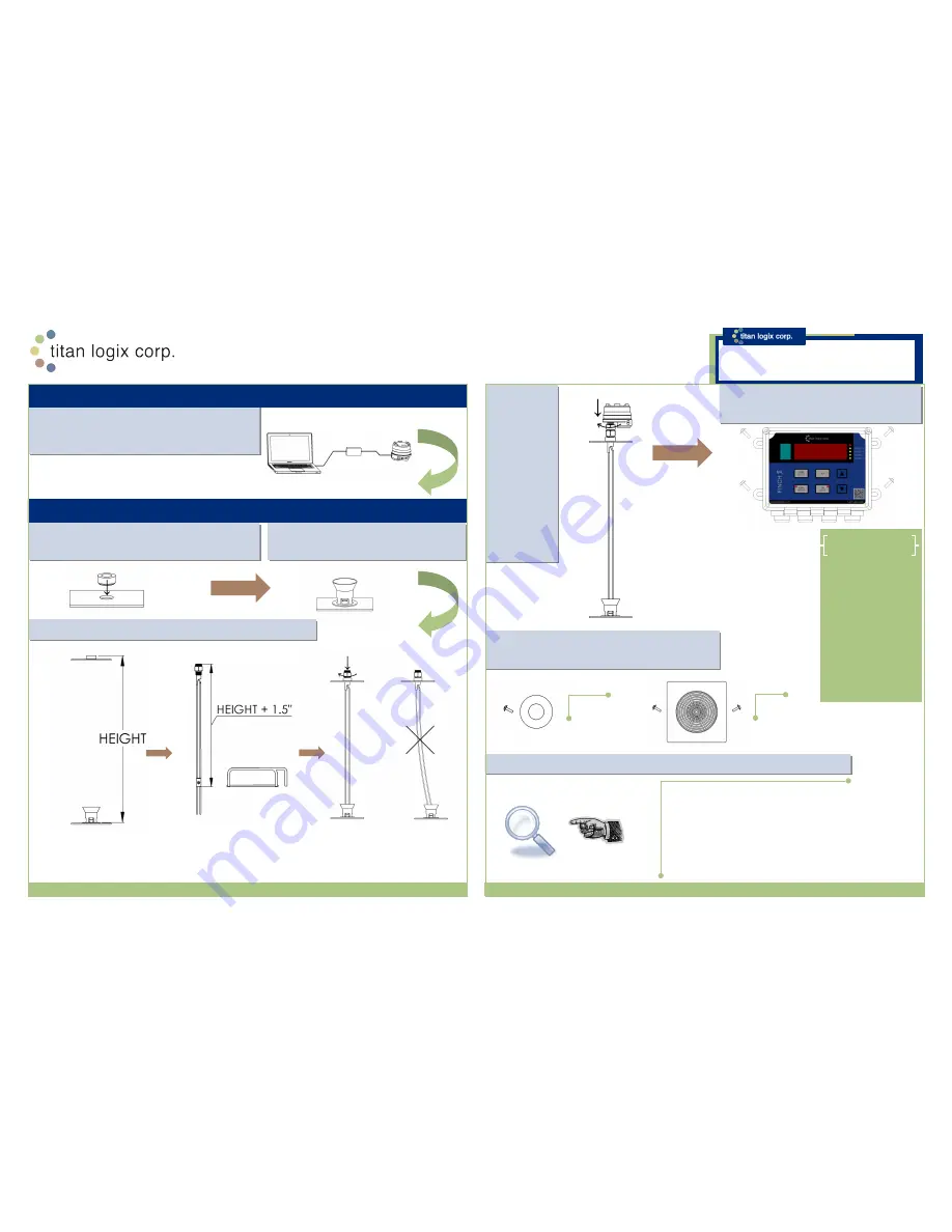 Titan Logix Corp TD80 Installation Quick Reference Sheet Download Page 1